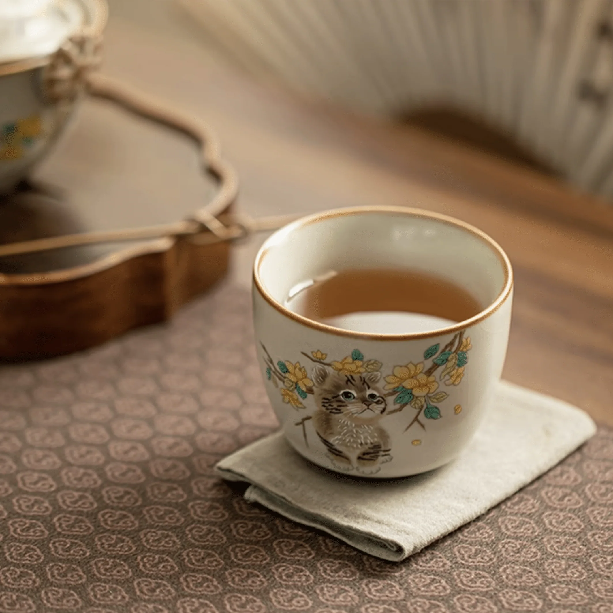 Ginger Cat - Tall Cylindrical - Image 4