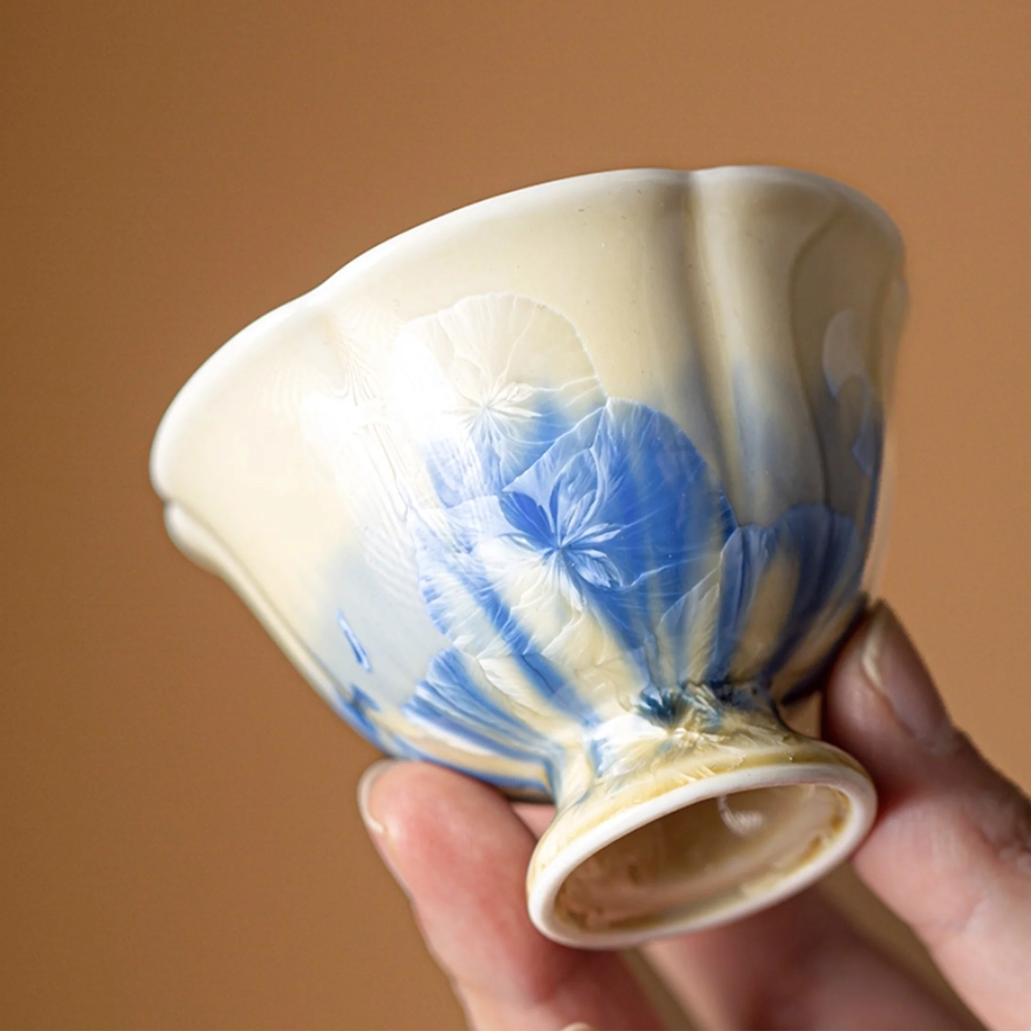 Petal Indigo Crackle - Image 4